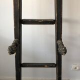 Old stepladder to be fixed to the wall