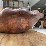 Plat en bois XL racine de thuya