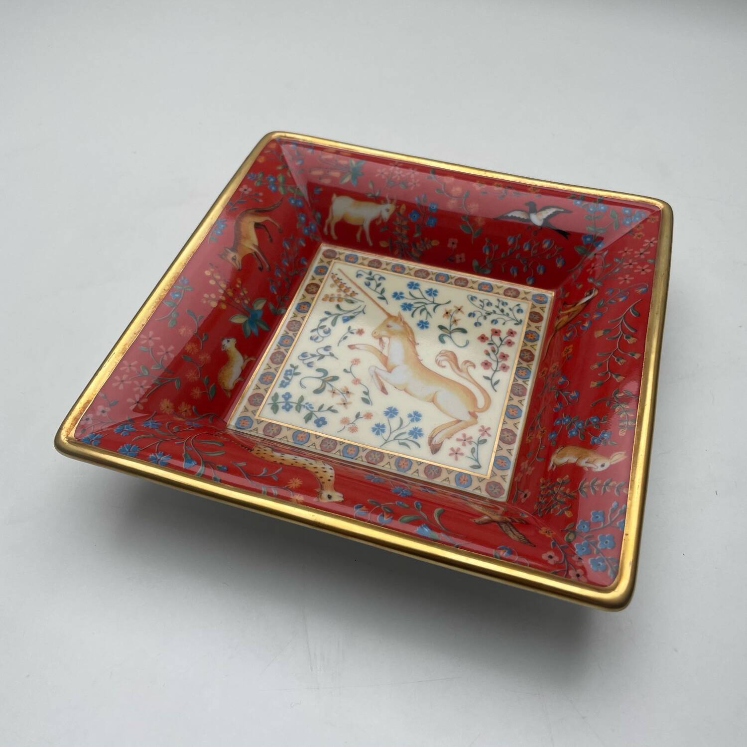 Vide poche La Dame a la Licorne Deshoulieres Limoge