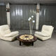 Paire de chauffeuses Michel Ducaroy, Ligne Roset 1970