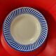 Round dish Sarreguemines. Digouin. Jacquot model.