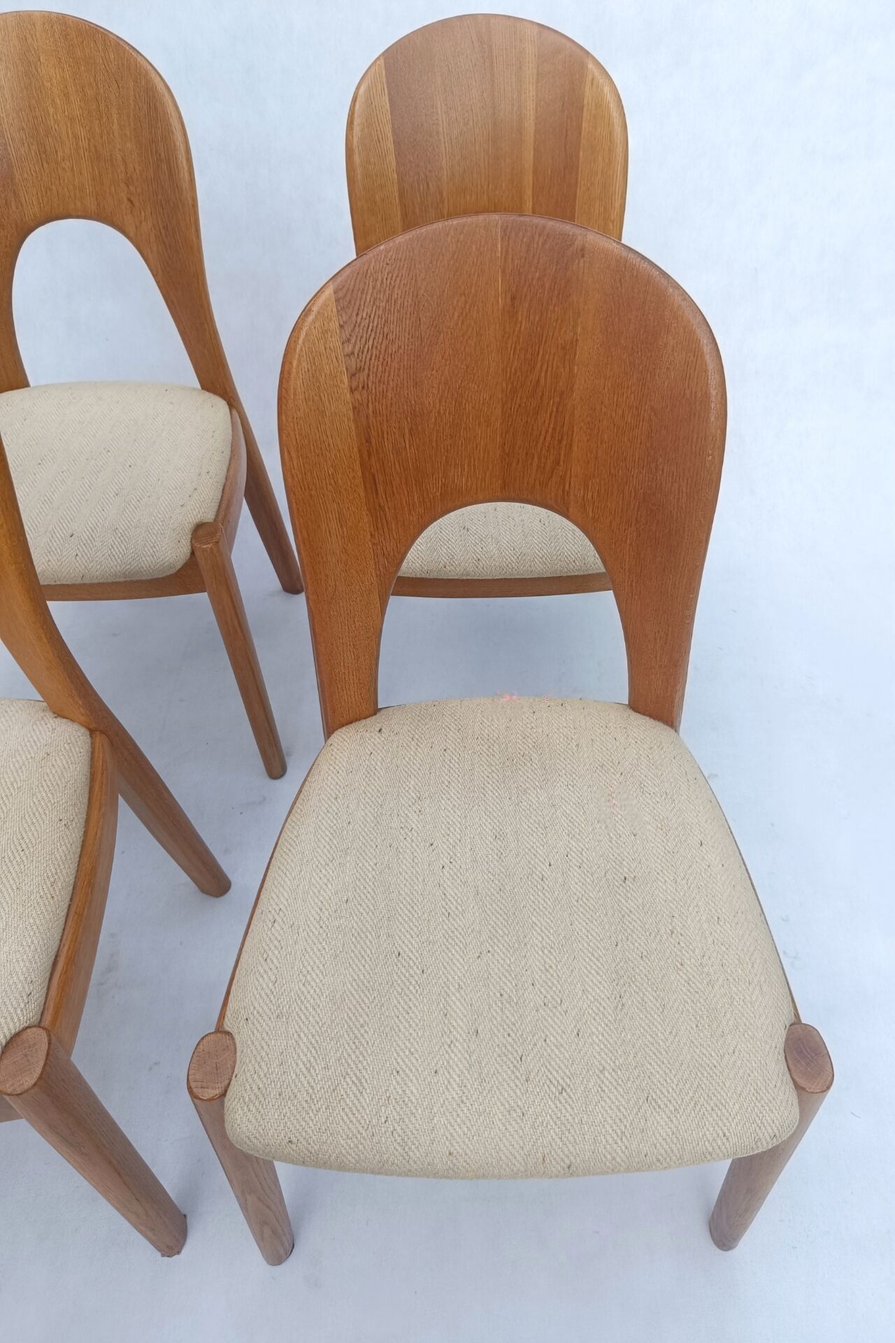 Morten Dining Chairs by attributed to Niels Koefoed, Set of 4