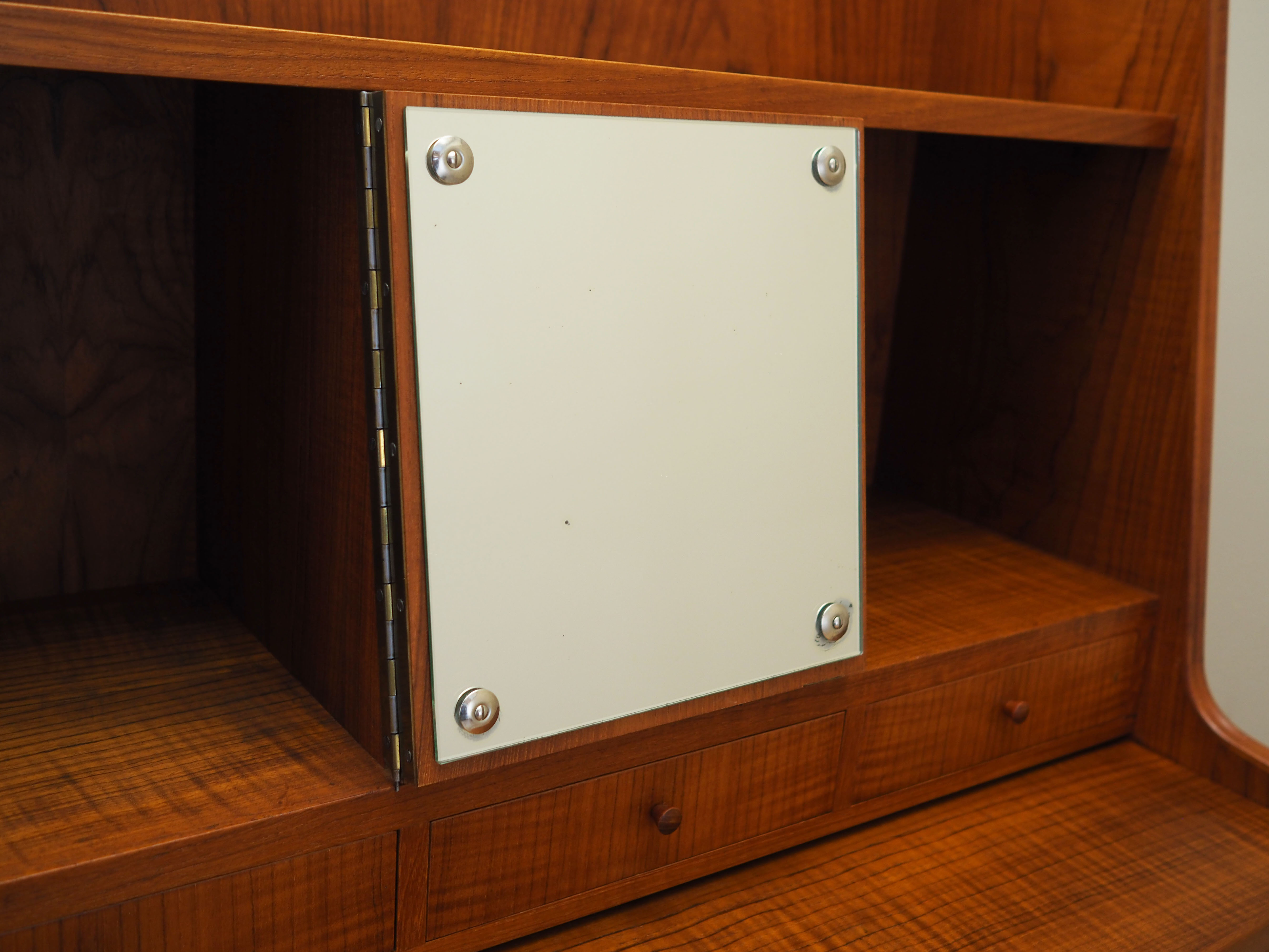 Teak secretary, Danish design, 1970s, production: Denmark