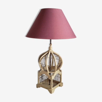 Lampe cage vintage