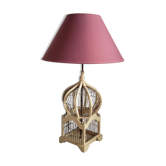 Vintage cage lamp
