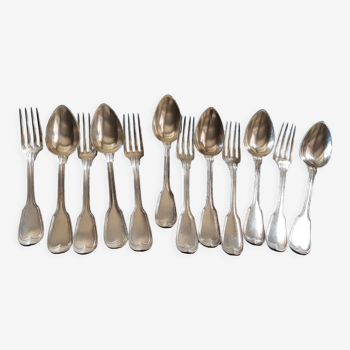 Christofle spoons and forks