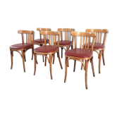 Set of 6 bistro chairs