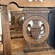 4 old Provencal chairs in carved wood