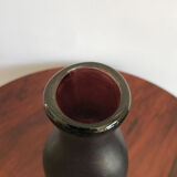Italian Venini Murano glass bottle Incisi serie 1980
