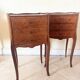 Set of 2 Louis XV style bedside tables.