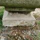 Pair of vintage antique stone Medici planters