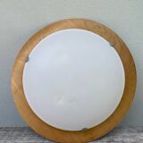 Vintage IKEA wooden ceiling light