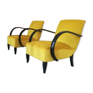 Paire de fauteuils Art