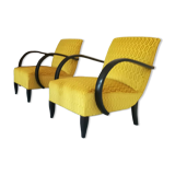 Pair of Art Deco armchairs