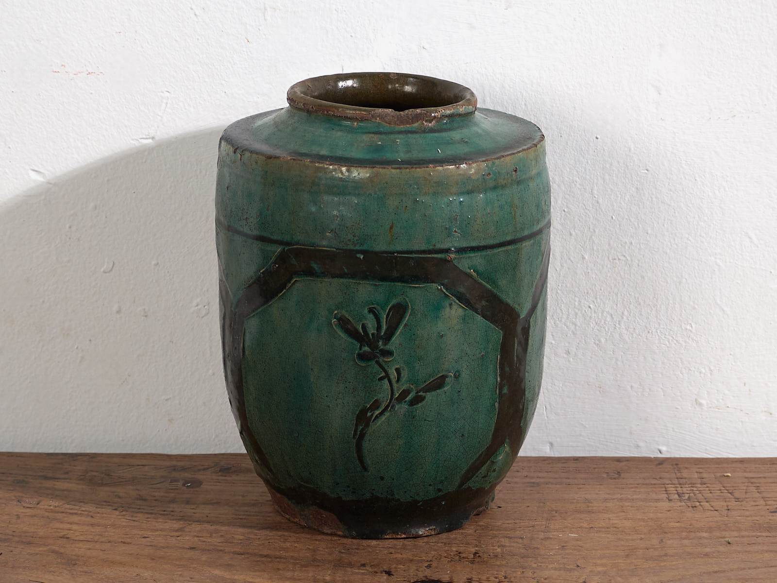 Antique enamelled vase (c.1820) #16