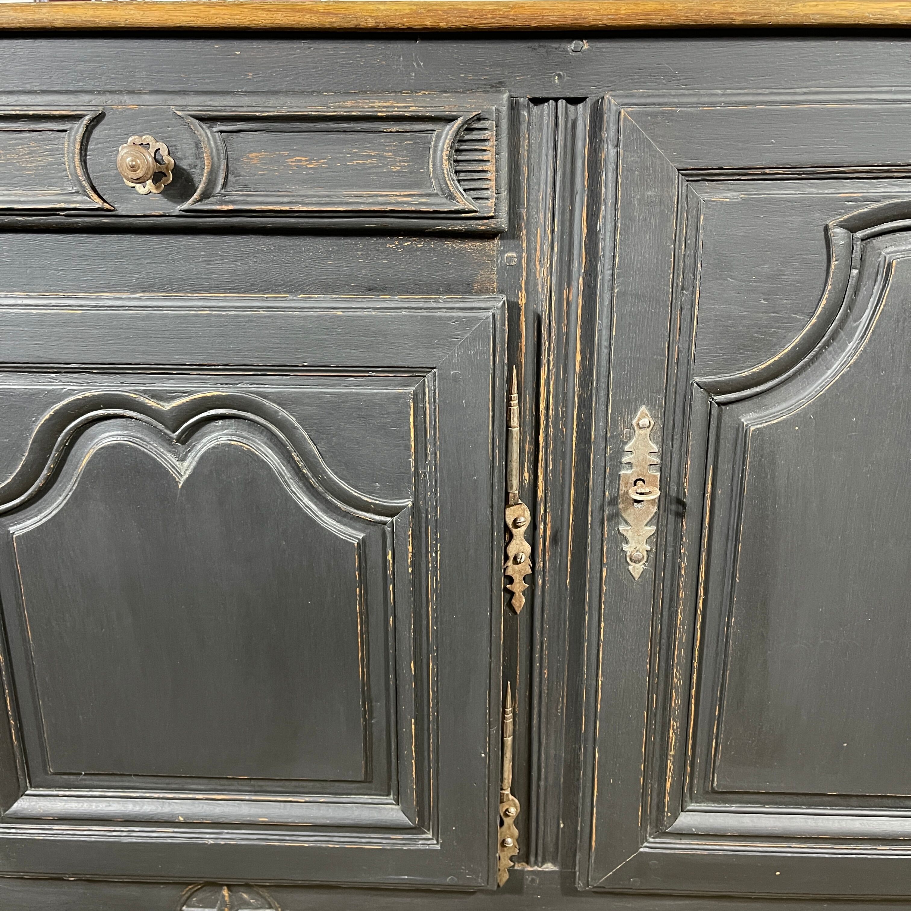 Louis XV oak sideboard