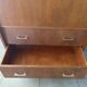 Vintage Scandinavian library secretary