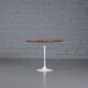 Large rosewood tulip side table by Eero Saarinen for Knoll International