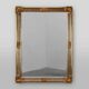 Mid-century rectangular gilt Mirror by Deknudt, Belgium 1980s