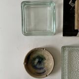 Handmade ceramic and glaze ashtray / pocket emptier