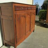 Very large manor sideboard, late 19th century, solid oak