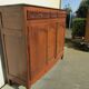 Very large manor sideboard, late 19th century, solid oak