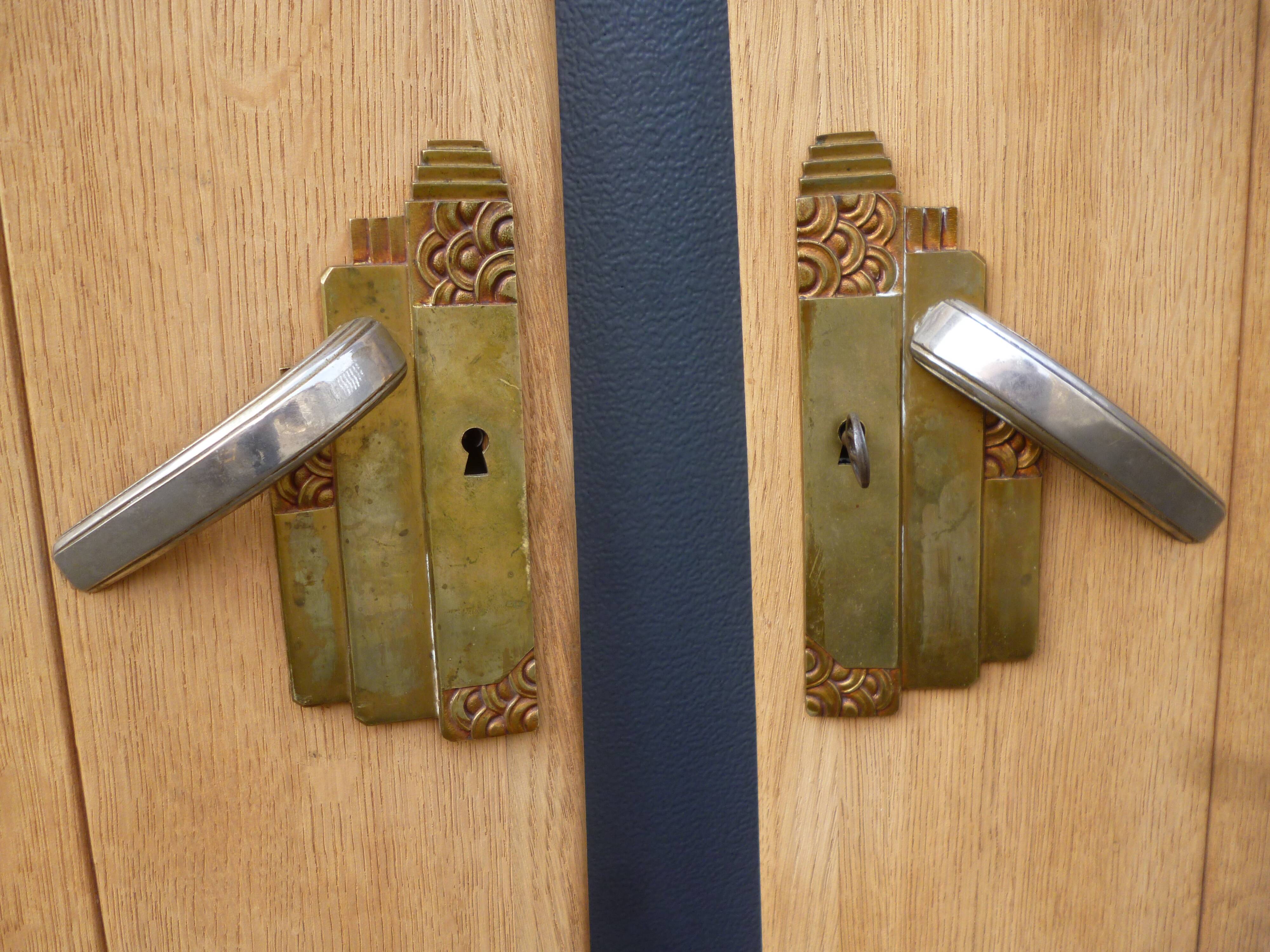 Pair of art deco doors
