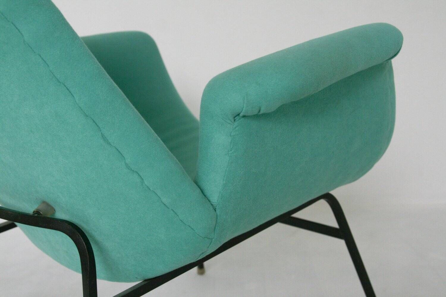 Fauteuil lounge moderne du milieu du siècle