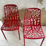 Duo de chaises "Fast Forest"