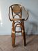 Chaise haute en rotin pour enfant
