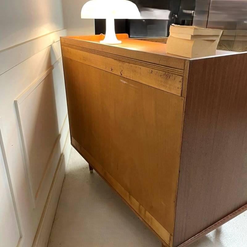 Commode vintage en teck – style scandinave – années 60 | Selency