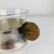 6 Art Deco silver-plated metal and glass cups by Sigg Switzerland