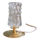 Cut glass table lamp