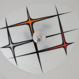 Mid-century Glass Pendant by  Napako,1970’s.