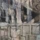 Contemporary painting signed Attilio Rossi, oil on canvas, 1980s.