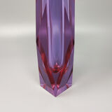 1960s Astonishing Rare Pink Vase By Flavio Poli for Seguso. Made in Italy