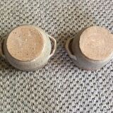 Set of 2 sandstone bowls