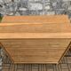 Commode pieds compas et chêne brut massif  1960