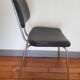 Metal chair and skai
