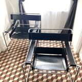 Pair of Wassily armchairs, B3, Marcel Breuer