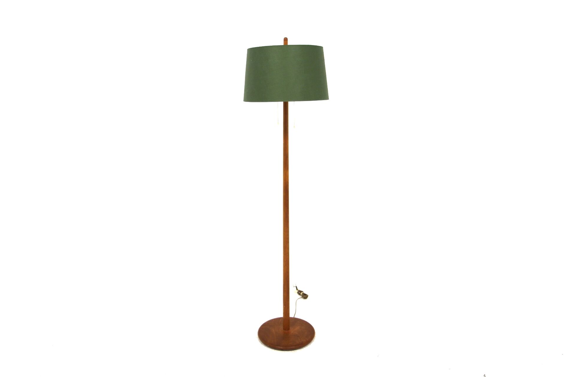 Scandinavian teak floor lamp, Bergboms, Sweden, 1950