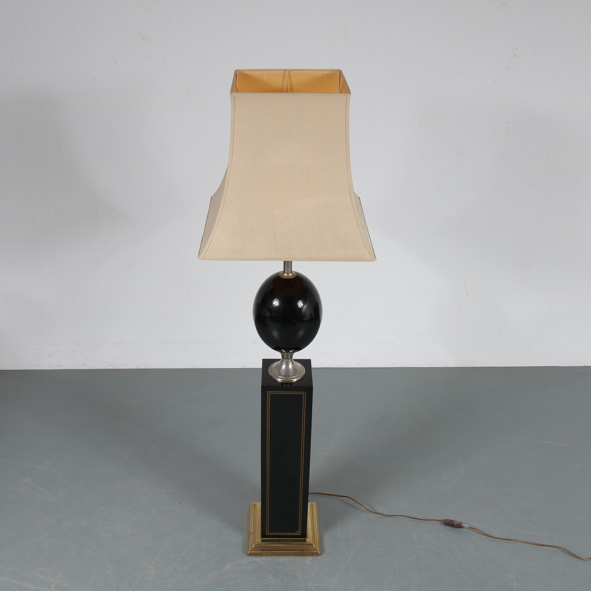 1970s Floor lamp, manufactured by maison Barbier in France