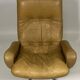 De Sede S231 Swivel Leather Armchair, 1960s