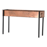 Scandinavian metal planter