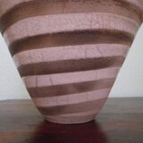 Artisanal pottery, plant holders, Raku