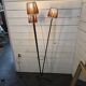 1960s tripod floor lamp, 3 lights