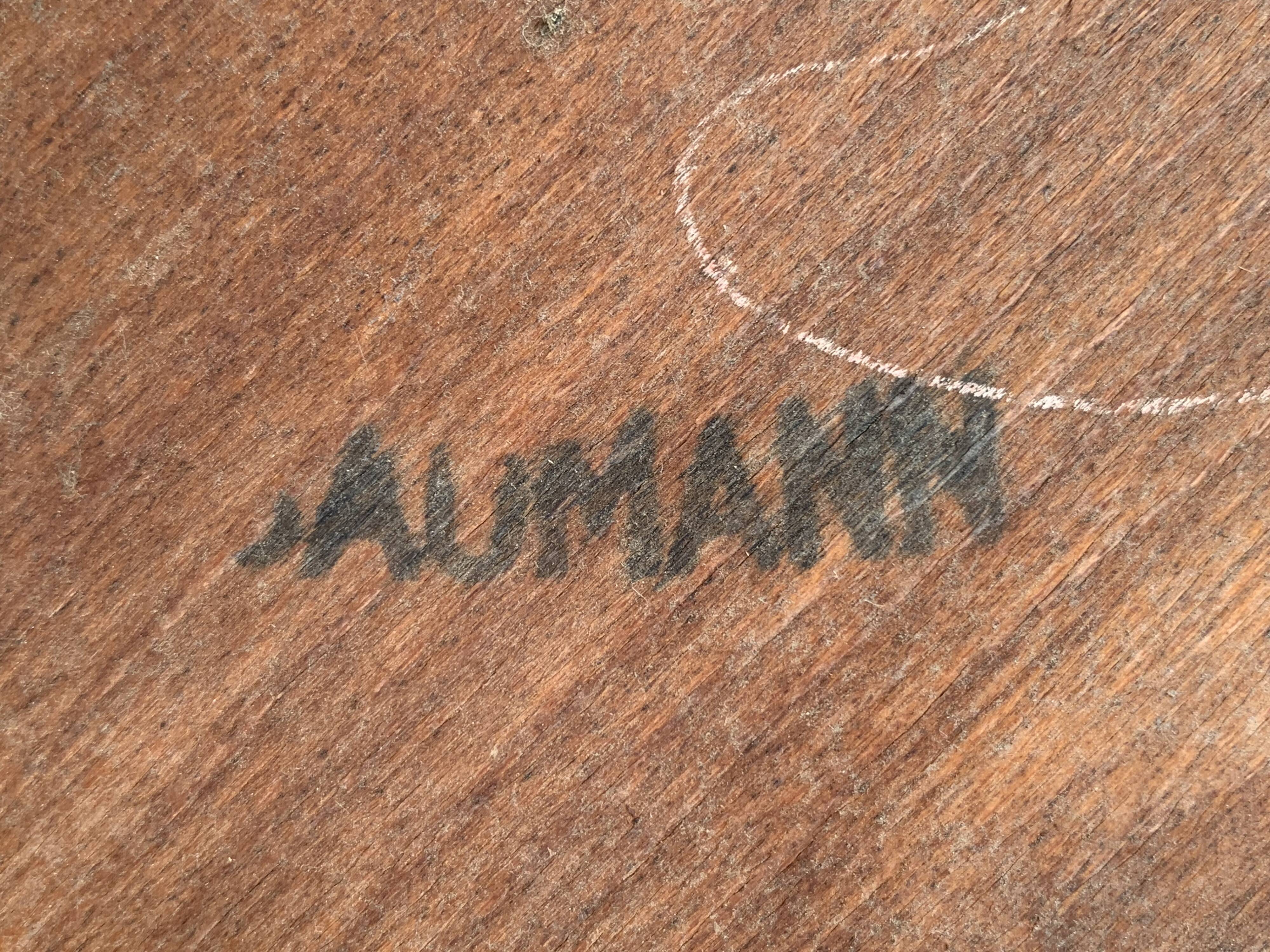 Suite of 4 chairs bistro Baumann 1967