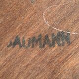 Suite of 4 chairs bistro Baumann 1967