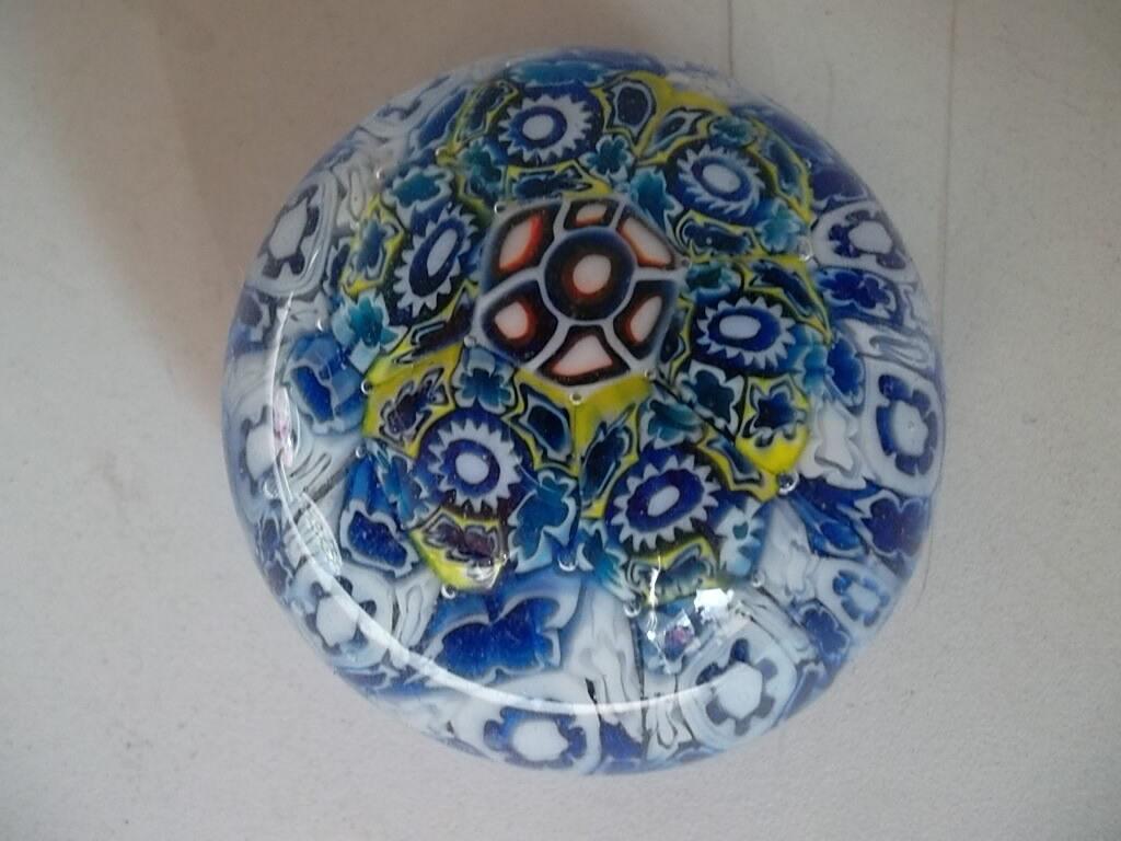 Sulphide / paper press model millefiori