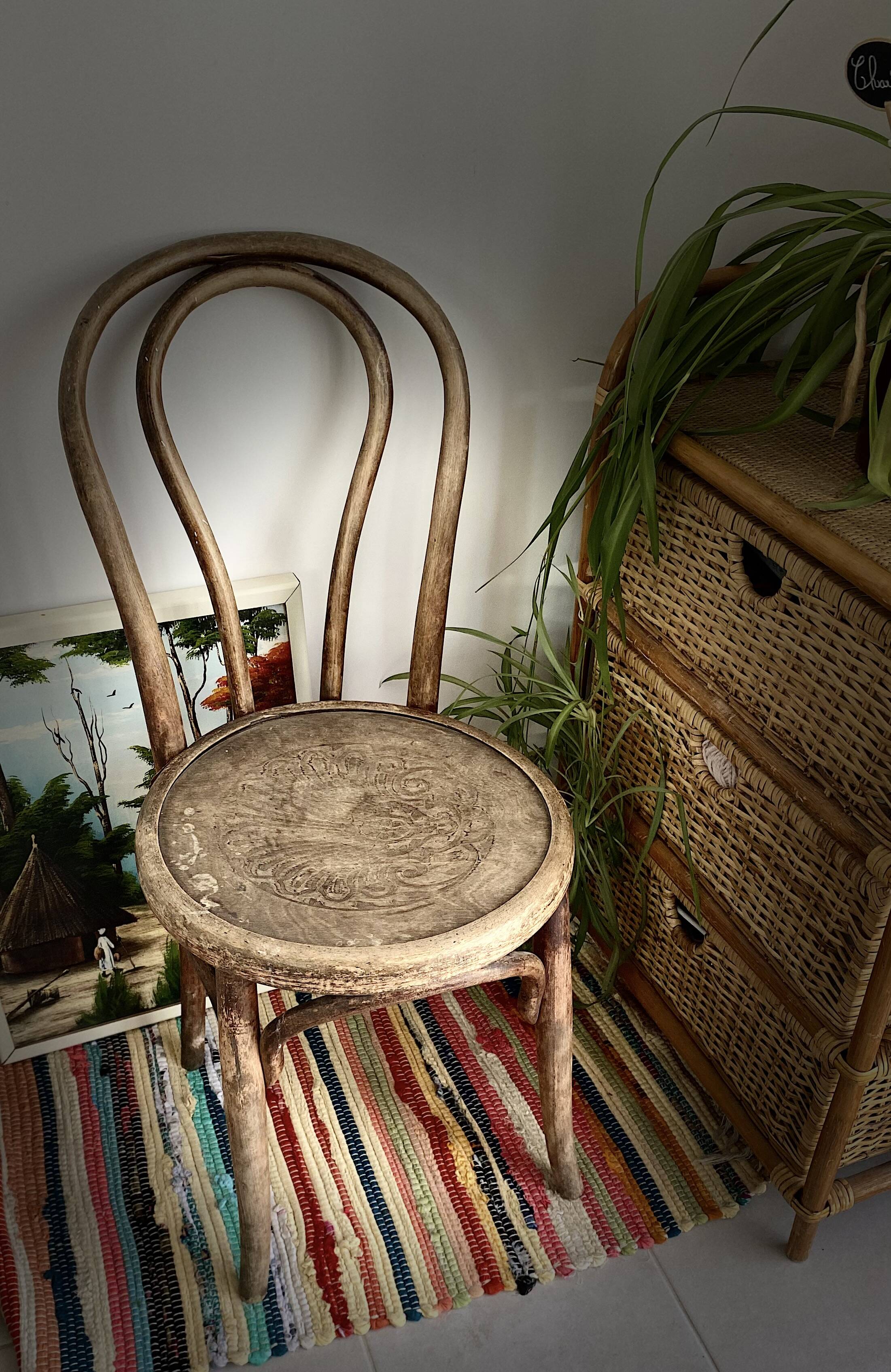 Vintage bistro chair